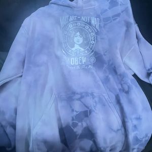 COPY - obey purple tie-dye hoodie